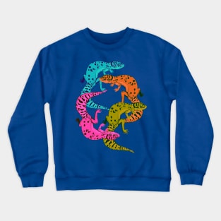 Leopard Gecko Party Crewneck Sweatshirt